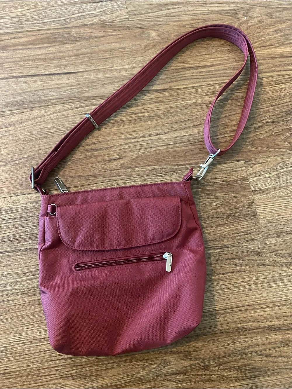 Travelon Anti-Theft Classic Mini Shoulder Bag - Burgundy
